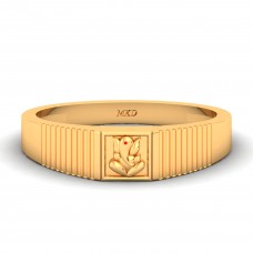 Ganesh Ji Men's Gold Ring